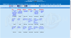 Desktop Screenshot of games.multidimensions.net
